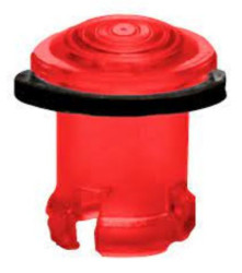 Soczewka LED Bivar krótki odcinek przewodu świetlny Bivar SGLC-250-D RD