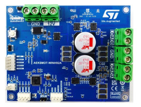 Płytka ewaluacyjna STMicroelectronics Sterownik silnika DC Płytka ewaluacyjna Pojedynczy mostek H, dwa niezależne