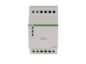 Automatyczny przełącznik faz z fazą priorytetową przekaźnik inrush (160A/20ms) PF-431i F&F FILIPOWSKI