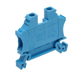 Blok zacisków przelotowych RS PRO poziomy: PojedynczyZacisk klatkowy 32A 1000 V