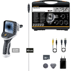 Laserliner 082.248A Endoscope 4mm Probe 0.4m length LED Lighting