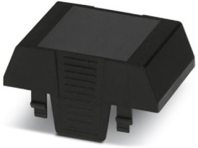 Upper part of housing, ABS/PC, (W x H x D) 45.1 x 75.26 x 36.95 mm, black, for enclosure, 1069883