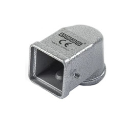 Pokrywa metalowa pusta, 4 lub 5 pin, 10 A, boczne przyłączenie T0-EBM05GU10