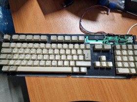Amiga 500 keyboard - rare Spanish edition - teclado español