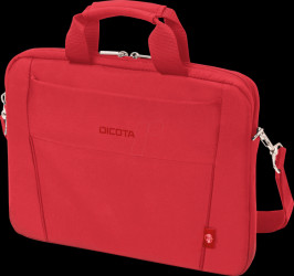 D31306-RPET Laptop bag, Eco Slim Case BASE 13-14.1, red