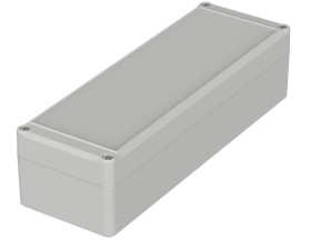 Bopla ET 224 F-LP (63224400) - obudowa ABS z wgłębieniem w pokrywie (240 x 80 x 60 mm)