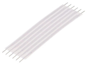 Złącze zwora elastyczna R.taśmy 2,54mm L 50,8mm proste 6-1437142-7