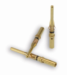 Końcówka pinowa Męski Połączenie zagniatane 24 AWG