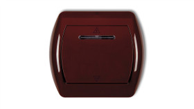 Trend Sterownik Roletowy Sterowany Dotykiem I Dowolnym Pilotem Brązowy 4Sr-1