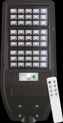 LXSO800100 Solar street light, PIR sensor, 5 W PV, 600 lm, 6500K, IP65