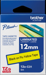 TZE-C31 Laminated Tape, 5 m