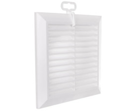 Kratka wentylacyjna 137x137mm fi 100mm biała T61
