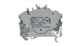 Złączka Szynowa 3-Przewodowa 2,5Mm2 Szara 2002-6301 Topjobs