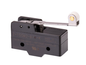 Wyłącznik krańcowy typ Dźwignia z rolką Omron NO/NC Działanie natychmiastowe 15A 500V IP00