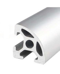 2020 Anodized Aluminum Profile - 2020R Arc - 1000mm