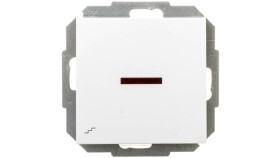 Sentia Łącznik Schodowy 10A Z Podświetleniem Biały 1425-10