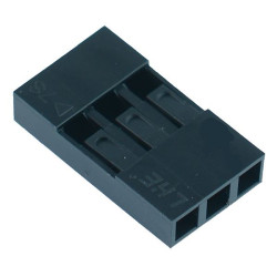 3-Way Dupont Style 2.54mm Pin Housing