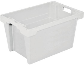 BRB Lagertechnik 1658795 Pojemnik obrotowy do sztaplowania nadaje się na żywność (D x S x W) 600 x 400 x 350 mm naturaln