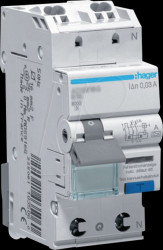 ADS906D Residual current circuit breaker 1P+N 6 kA B-6 A 30 mA type A