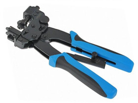 Zaciskarka do złączy kompresowanych F/BNC/RCA prostych i kątowych RG59/6 Hanlong HT-H510B