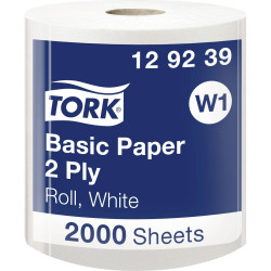 Tork 129239 Cleaning Tissue 2-Ply Two-Layer Paper Towels 680m