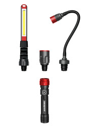 Latarka Observer Tools ponowne ładownie akumulatorowa Dioda LED