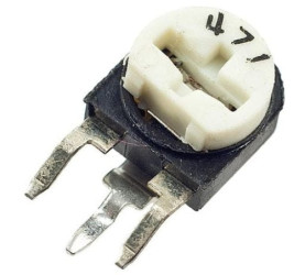 Potencjometr montażowy stojący jednoobrotowy 500R