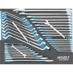 Hazet 163-525/40 Crowfoot Wrench Set 6-36mm 40 Pcs German-Made