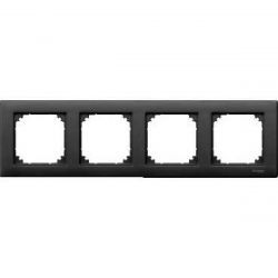 Ramka poczwórna M-PLAN Antracytowy