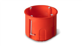 Puszka Podtynkowa 60Mm Regips Głęboka Pomarańczowa Pk-60 0220-00 /40Szt./