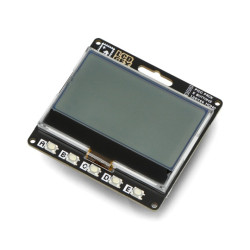 Pico GFX Pack - monochromatyczny wyświetlacz LCD - podświetlenie RGBW - do Raspberry Pi Pico - PiMoroni PIM656