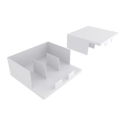 Zaślepka do szyn łączeniowych 3F 12mm2 10szt. Z-12/3F