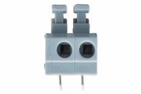 Hot plug terminal 5mm - 2 contacts