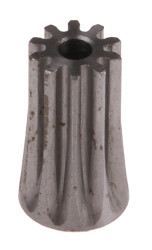 Koło zębate walcowe l.zębów: 10 0.5 Stal śr. otworu: 2mm śr. piasty: 7mm