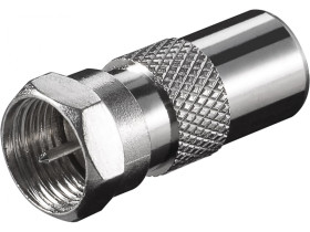 Adapter F: wtyczka F wtyczka koncentryczna miedziana wtyczka adaptera