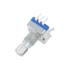 ENKODER OBROTOWY INKREMENTALNY 20 IMPULSÓW Z PRZYCISKIEM 15mm TNT 5VDC 10mA