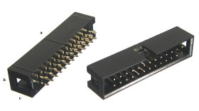 IDC26 Straight Male Connector - 10 pcs