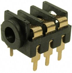 Cliff FCR1295G Złącze męskie jack 3,5 mm złącze żeńskie do wbudowania poziomego Ilość styków: 3 stereo 1 szt.
