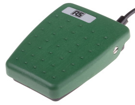 Przełącznik nożny RS PRO Tworzywo termoplastyczne Chwilowy 24V 1,75 A SP-CO IPX7