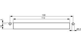 Rama do koryt kablowych Poliamid Rama KEL-E 112 x 24mm Icotek