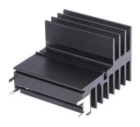 Radiator 50 x 54 x 38mm 3.2K/W Uniwersalny Prostokątny Alu