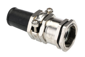 Dławnica kablowa gwint PG21 mosiężna min. średnica kabla 18mm max. średnica kabla 20mm +80°C IP65