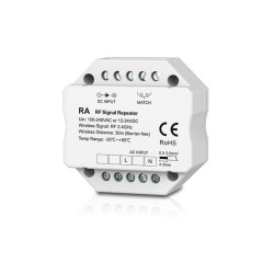 Wzmacniacz sygnału radiowego 2.4GHz do LED 12-24V DC / 230VAC