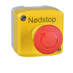 Aufbaugehäuse Not-Halt/Not-Aus-Funktion