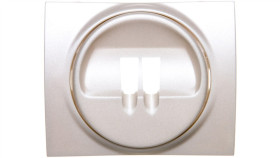 Sistena Life Plakietka Gniazda Głośnikowego Pojedynczego Pearl 771500