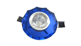 Downlight Led Power Venom Blue 1*1W Biały Ciepły