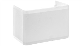 Pokrywa Łącząca Ekd 80X40mm Biała 8502