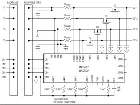 Low-Voltage, Quad, Hot-Swap Controllers/Power Sequencers