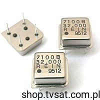 32.000MHz Quartz Generator 32 MHz THT REIN