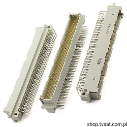 043765 Connector 3 x 32 Pin DIN 41612 THT ERNI